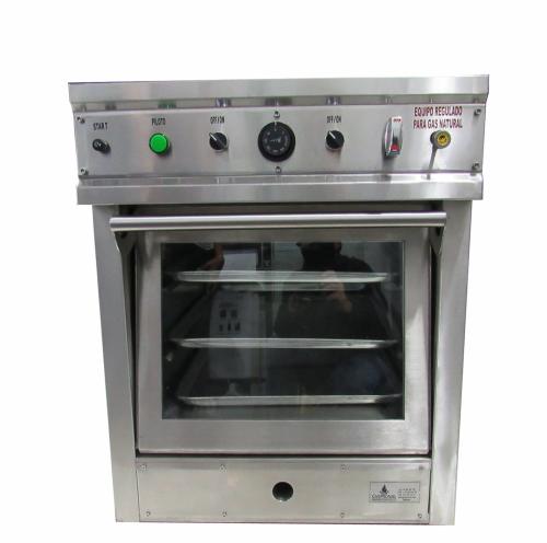 TIPO 29:HORNO MULTIFUNCIONAL A GAS EN ACERO INOXIDABLE